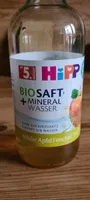 Hipp Biosaft+Mineralwasser