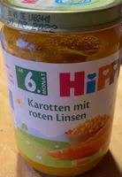 Karotten mit roten Linsen (ab 6. Monat)