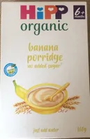 Organic banana porridge