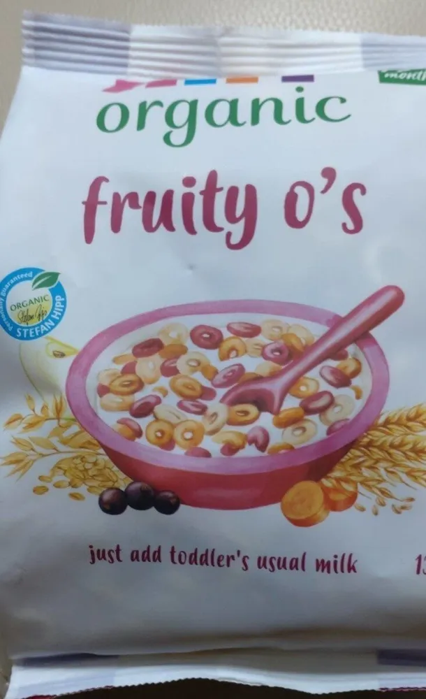 Hipp organic fruity O's