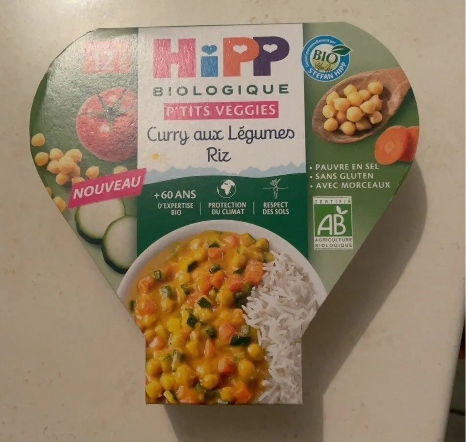 Curry aux legumes riz