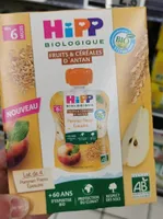 Hipp bio- fruits et céréales d antan