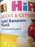 Apfel Bananen müesli