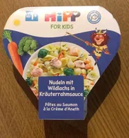 Pâtes au saumom à la crème d’aneth