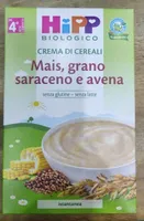 Mais grano saraceno e avena