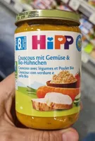 Couscous mit Gemüse und Bio-Hühnchen