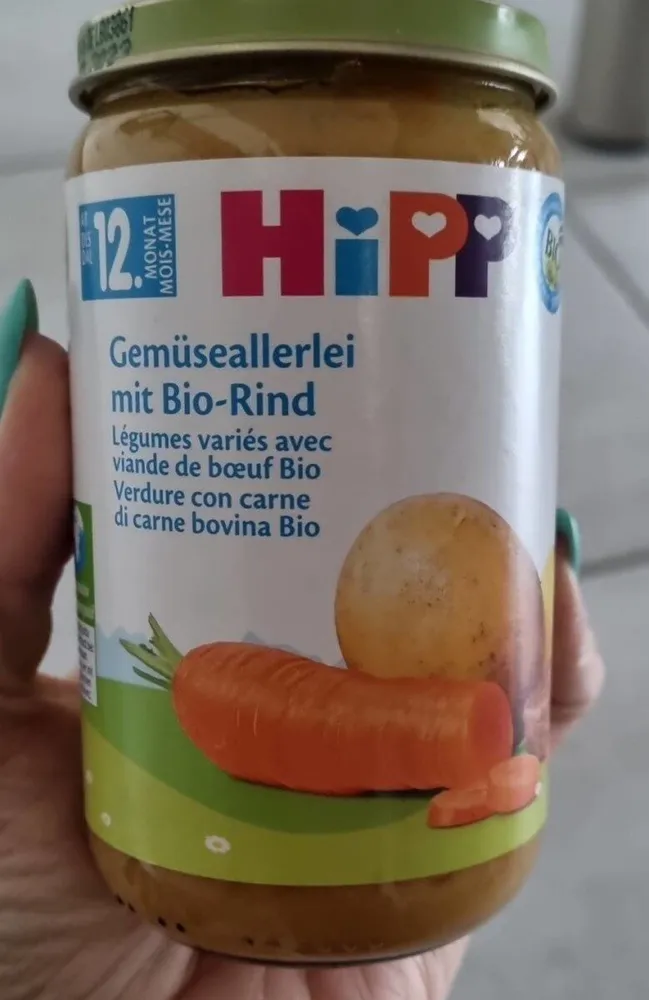 Légumes variés avec viande de bœuf BIO