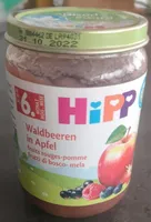Compote fruits rouges-pomme