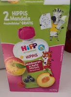 Waldbeeren in apfel pfirsich