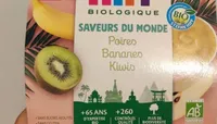 Poires bananes kiwis