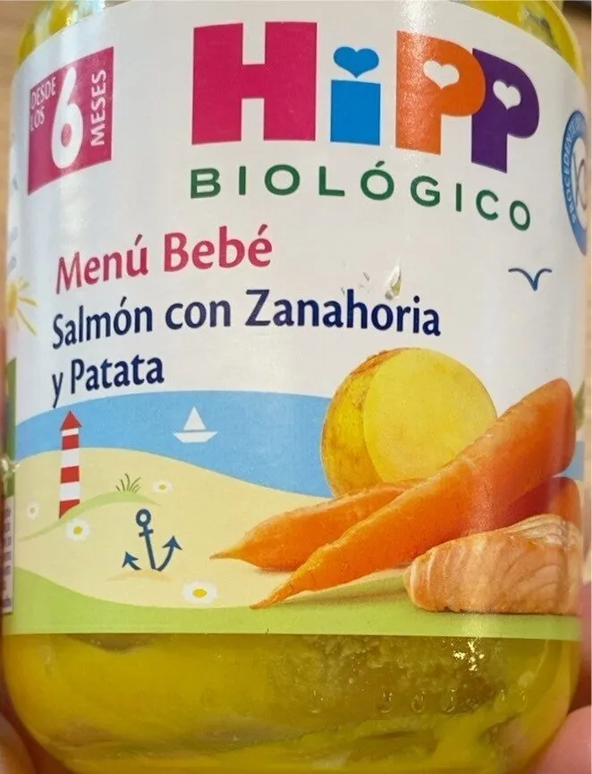 Salmón con zanahoria y patata