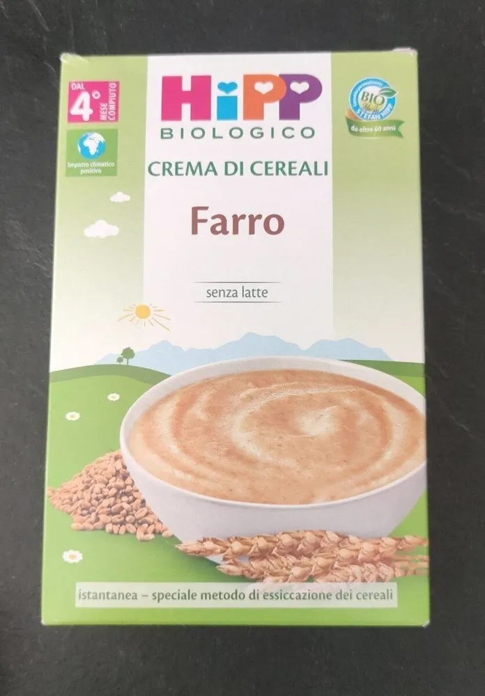 Crema di cereali farro