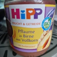 Pflaume in Birne mit Vollkorn