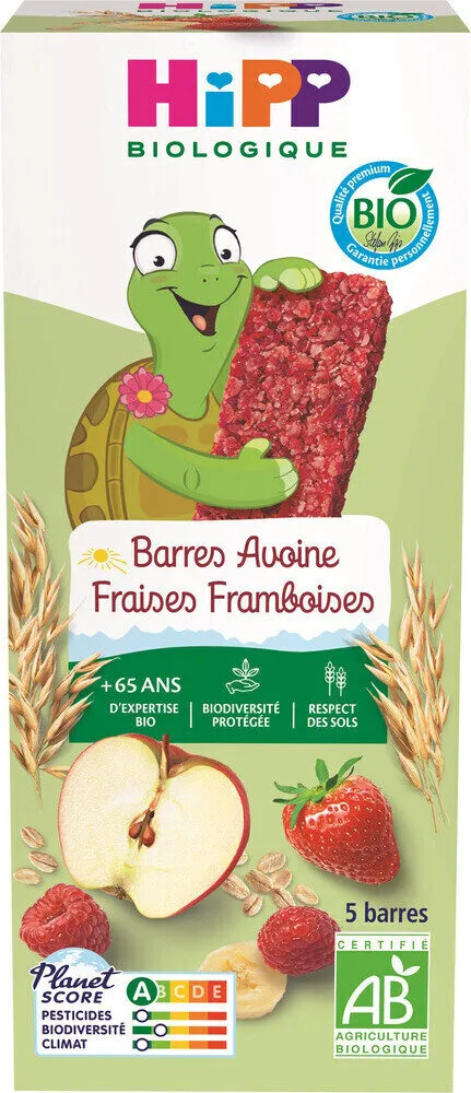 Barres Avoine Fraises Framboises