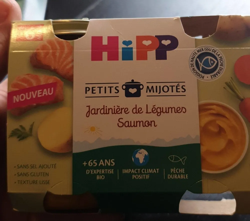 Petits mijotés - jardinière légumes saumon