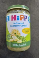 Makkaroni mit Erbsen-Gemüse (ab 8. Monat)