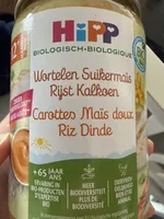 Carottes Maïs Doux Riz Dinde