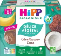 Delice végétal au lait de coco