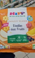 CROUSTI' PLAISIR Etoiles aux Fruits