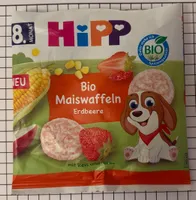 Bio Maiswaffeln Erdbeere
