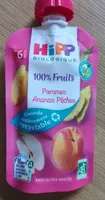 100% Fruits Pommes Ananas Pêches