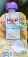 Délices de lait Brassé Pêches Bananes Mangues