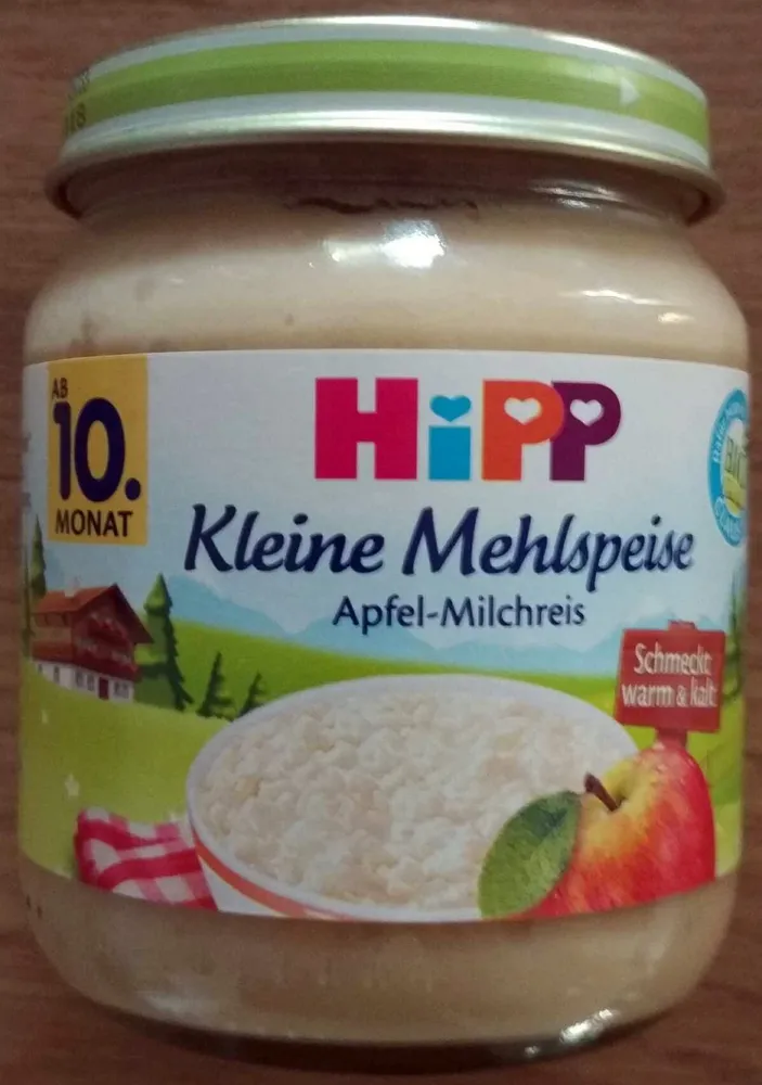 Kleine Mehlspeise Apfel-Milchreis