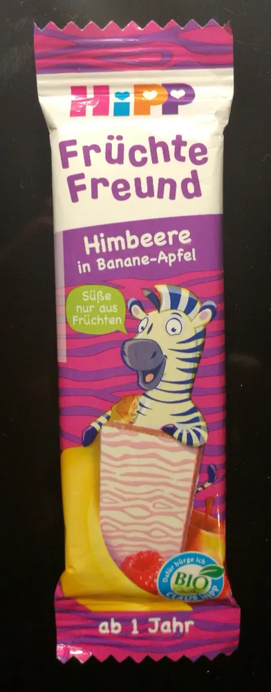 Früchte Freund Zebra Himbeere In Banane-apfel