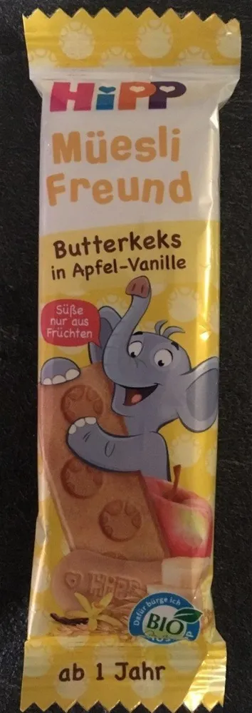 Hipp Müesli Freund Butterkeks In Apfel-vanille