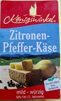 Zitronen-Pfeffer-Käse