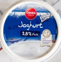 Joghurt 3,8% Fett
