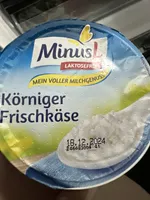 minus L körniger Frischkäse