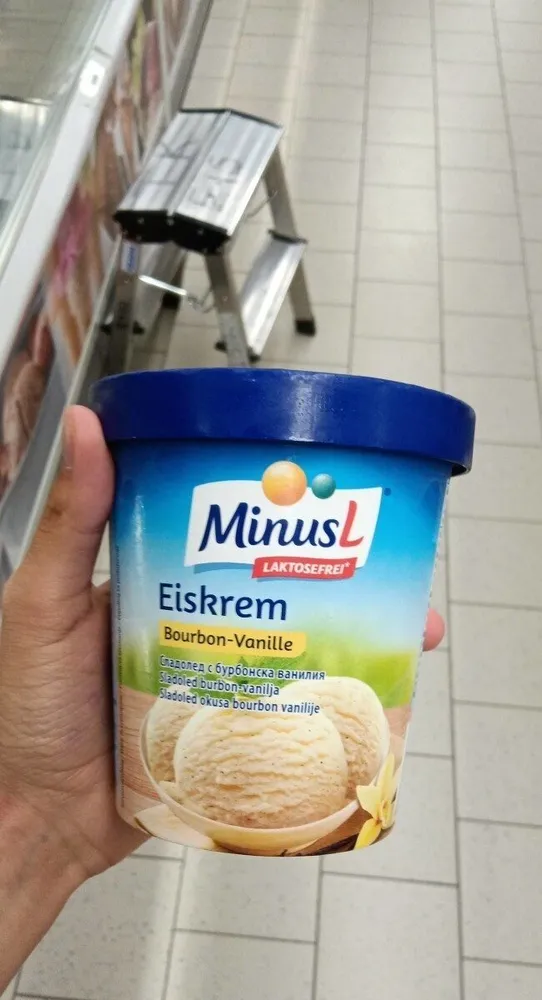 eiskrem bourbon-vanille