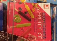 Exotisches fruity ice