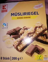 Müsliriegel Schoko-Banane