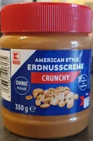 American Style Erdnusscreme - Crunchy