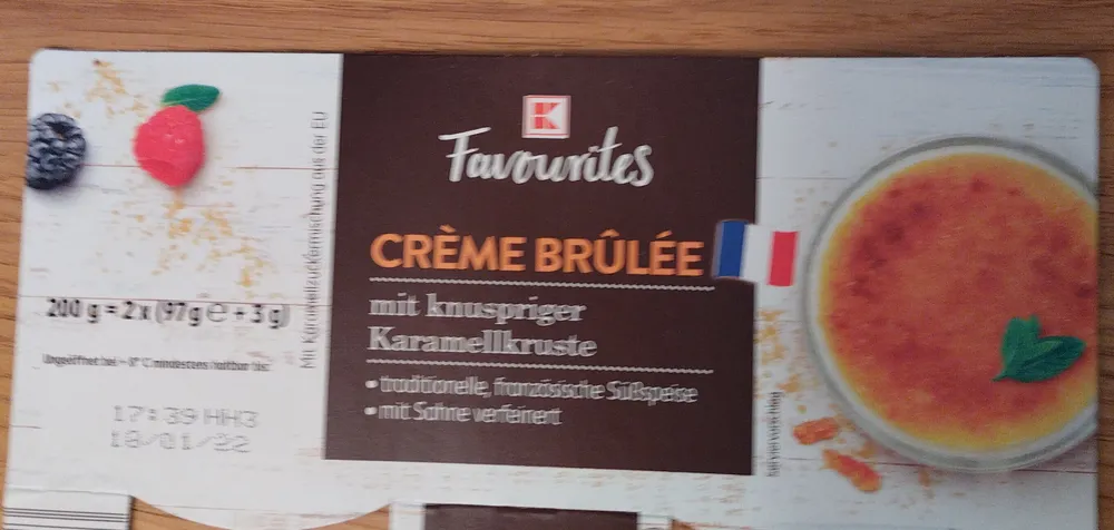 Crème Brûlée
