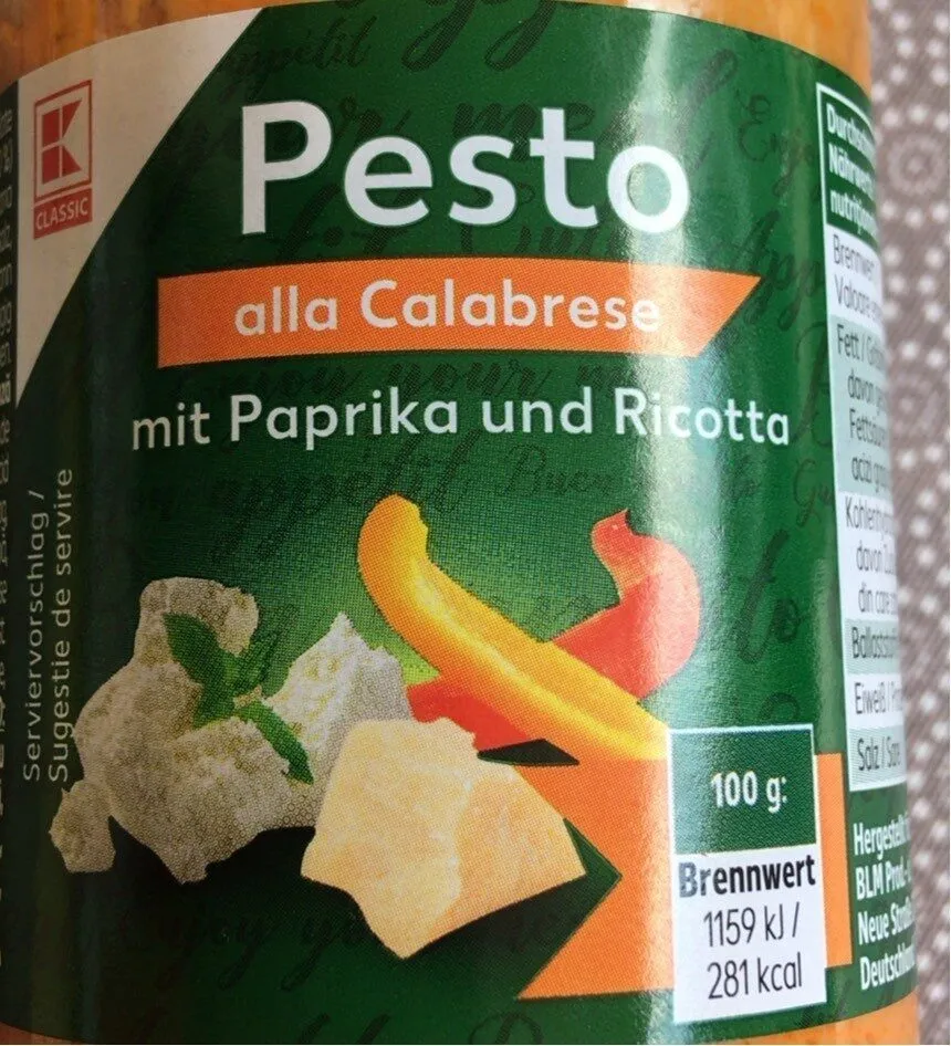 Pesto alla Calabrese