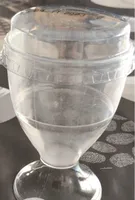 Eisdessert Haselnuss
