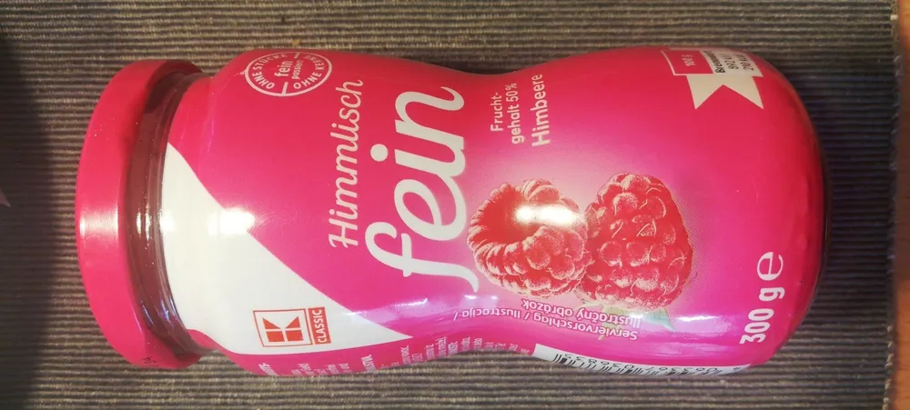 Himmlisch fein Himbeere Fruchtaufstrich