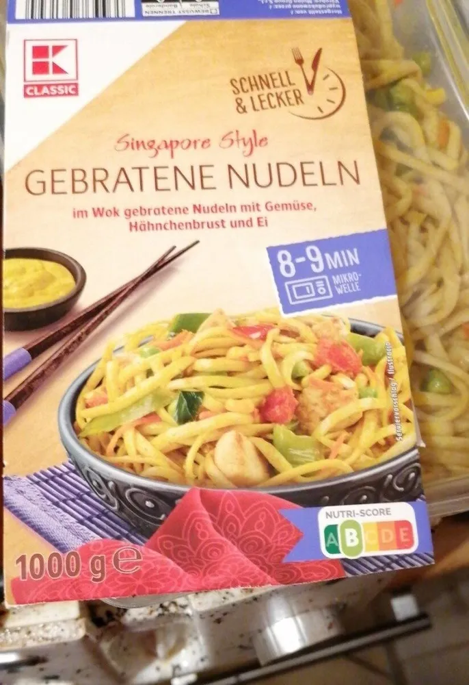 Gebratene Nudeln