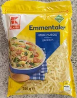 Emmentaler geriebener Käse