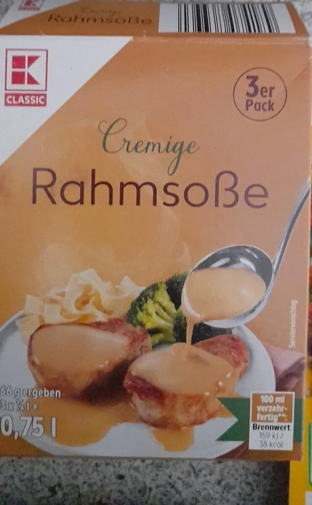 Cremige Rahmsoße
