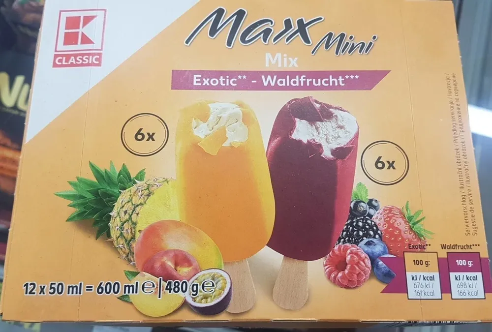 Eis Max Mini, Exotic-Waldfrucht