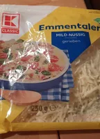 Käse gerieben,