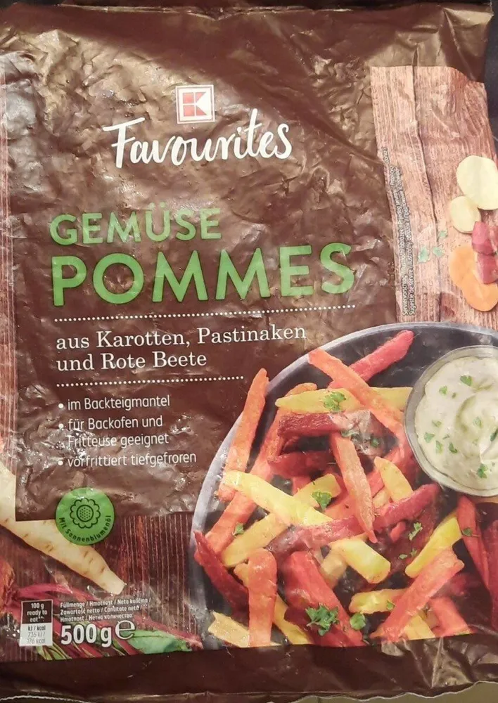 Gemüse Pommes