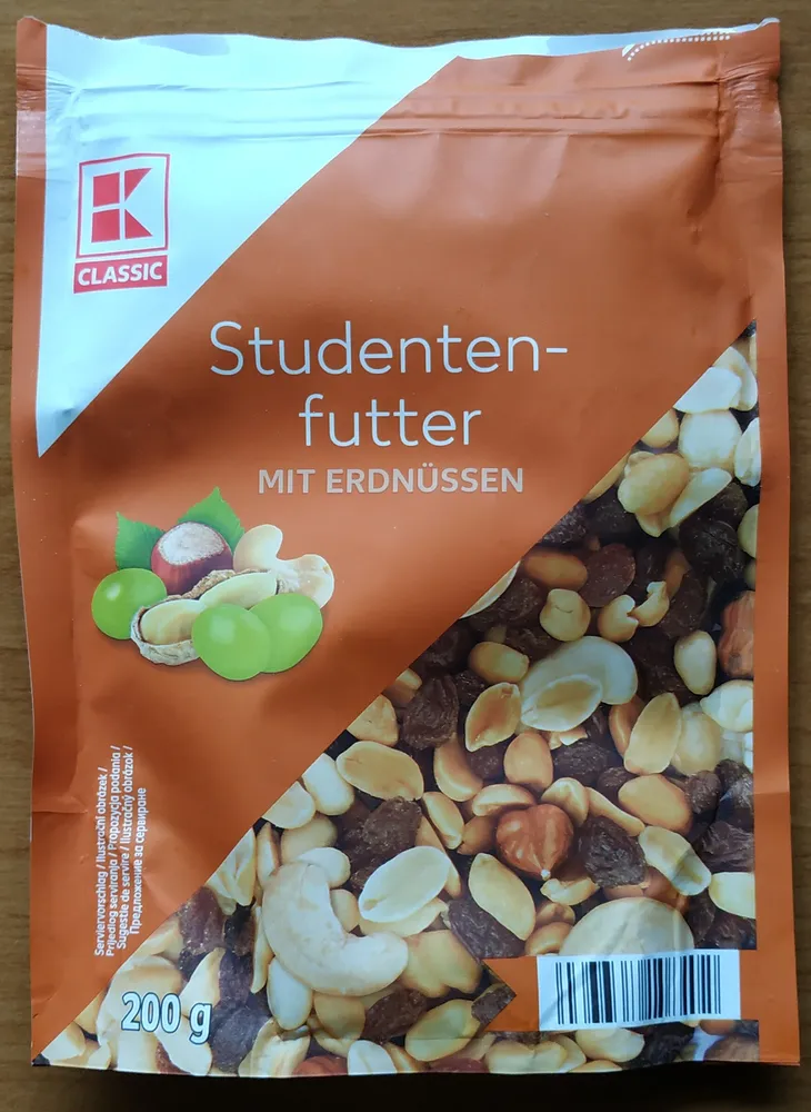 Studentenfutter MIT ERDNÜSSEN