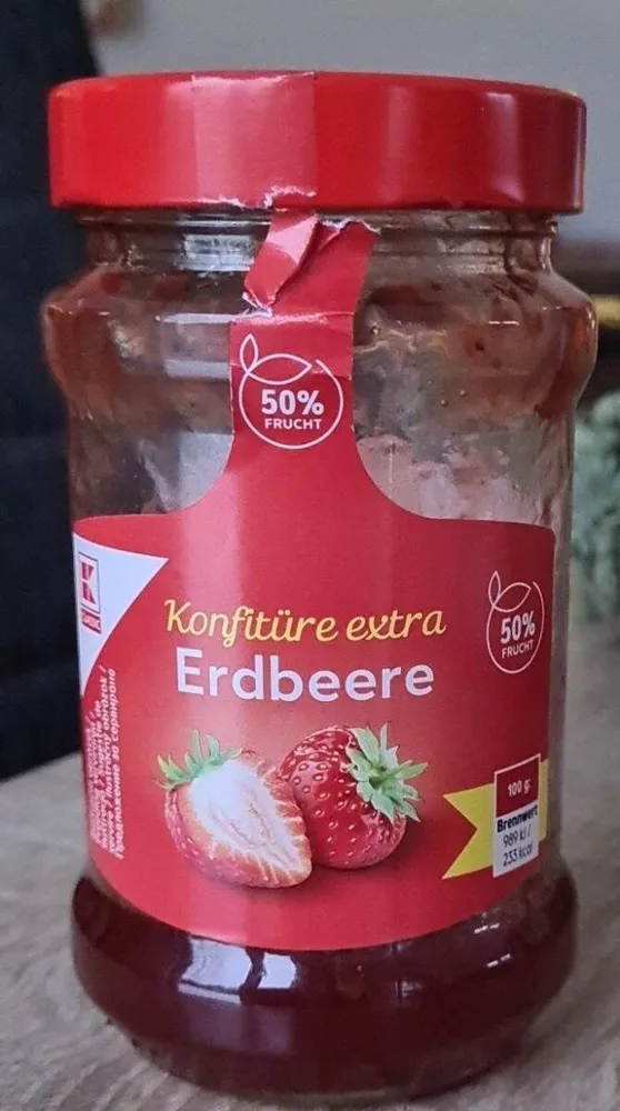 Konfitüre extra Erdbeere