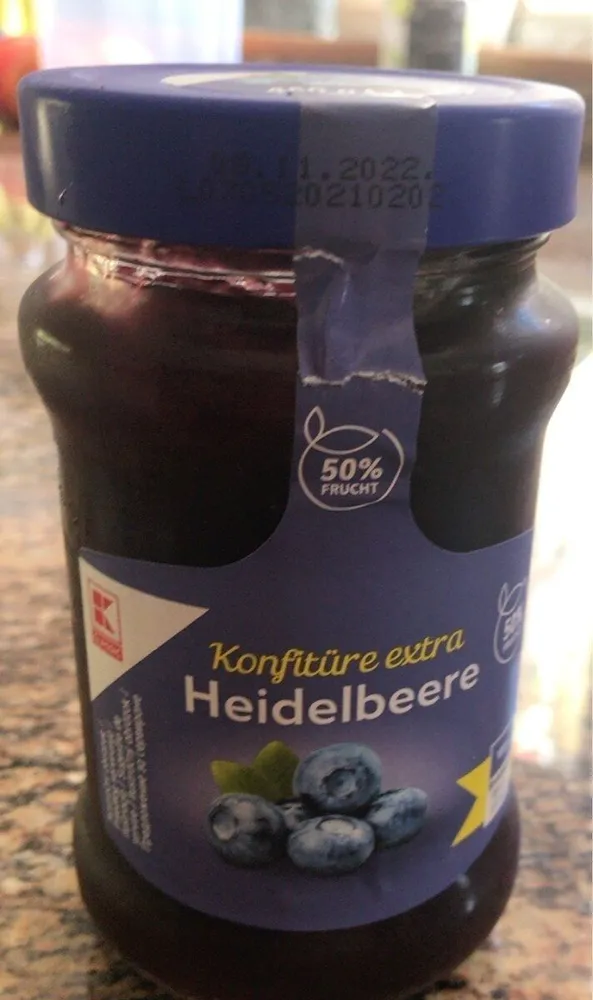 Konfitüre extra Heidelbeere