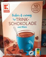 Trinkschokolade mit Milch